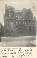 The John Rylands Library, University of Manchester England Greater Manchester Postcard Postcard Postcard