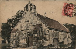 View of Old Church Postcard