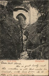 View of Devils Bridge Postcard