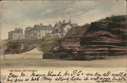 Red Nose Rocks New Brighton, England Merseyside Postcard Postcard Postcard
