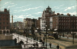 View of Sackville Street Postcard