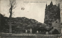 Emlafad Churchyard Postcard