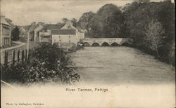 View of River Termon Postcard