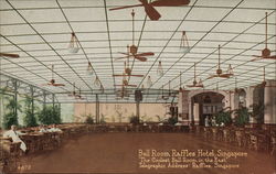Ball Room Raffles Hotel, singapore Southeast Asia Postcard Postcard Postcard