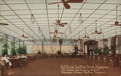 Ball Room Raffles Hotel, singapore Postcard