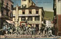 Madeira Boot Market Postcard
