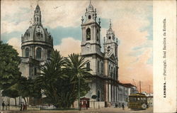 Lisboa (Portugal) Real Basilica da Estrella Lisbon, Portugal Postcard Postcard Postcard