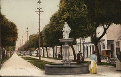 Paseo del Prado Postcard
