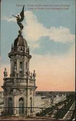 Havana - View of Prado from Gallego's Club Postcard