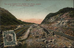 The Great Culebra Cut Postcard