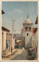 An old corner Santiago . The Cuba Railroad Postcard Postcard Postcard