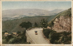 Road Scene, Puerto Boniato The Cuba Railroad Postcard