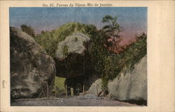 Furnas da Tijuca Rio de Janeiro, Brazil Postcard Postcard Postcard