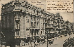 Avenida de Mayo de Tacuari a Buen Orden Postcard