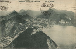 Panorama Visto do Pao d'Assucar Postcard