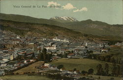 Vista General de la Ciudad La Paz, Bolivia Postcard Postcard Postcard