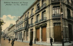 Edificios Modernos del Parque Murillo La Paz (Bolivia) Postcard