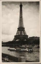 La Tour Eiffel Paris, France Postcard Postcard Postcard