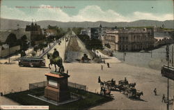 Mexico - Entrada al Paseo do la Reforma Postcard