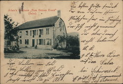 Adam's Gasthaus "Zum Grunen Kranz" Postcard