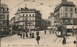 Amiens - Gambetta Square Postcard
