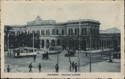 Stazione Centrale Palermo, Italy Postcard Postcard Postcard