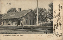 Jarnvacsstationen Killeberg Postcard