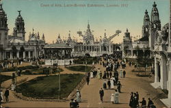 Court of Arts, Latin British Exhibition, London 1912 United Kingdom Postcard Postcard Postcard