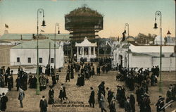 Attractions, International Exposition 1910 Postcard