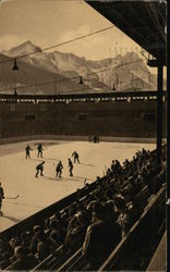 WinterLand Stadium - Garmisch Postcard