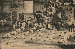 Bueil (Indre-et-loire) - Fete du 20 Julliet 1913 Gymnastics Postcard