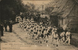 Bueil (Indre-et-loire) - Fete du 20 Julliet 1913 Postcard