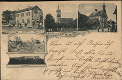 Gruss aus Goxweiler Postcard