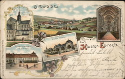 Grusse aus Kloster-Ebrach Postcard