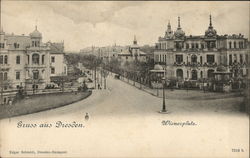 Gruss aus Dresden Wienerplatz Postcard