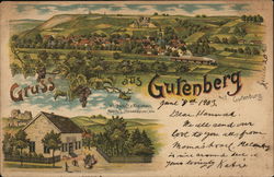 Greetings from Gutenberg Postcard