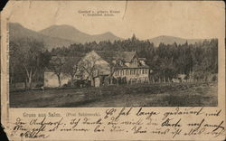 Gasthof z. grünen kranz Postcard