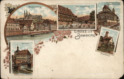 Gruss aus Bamberg Postcard