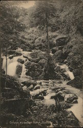 Greetings from Ilsenburg Falls Postcard