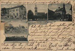 Gruss aus Goxweiler Postcard