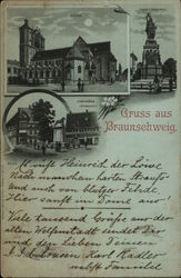Gruss aus Braunsehweig Postcard