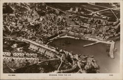 Brixham from the air Postcard