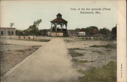 View of the fair grounds (Plaza) Matamoros, Mex. Mexico Postcard Postcard Postcard