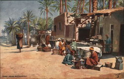 Arab restaurant Postcard