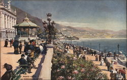 Monet Carli, La Terrace du Casino Postcard
