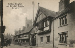 Bablake Hospital and St. John's School Postcard