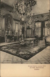 Grand Salon Louis XVI, Hotel Meurice Postcard