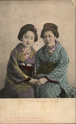 Two Beauties Postcard