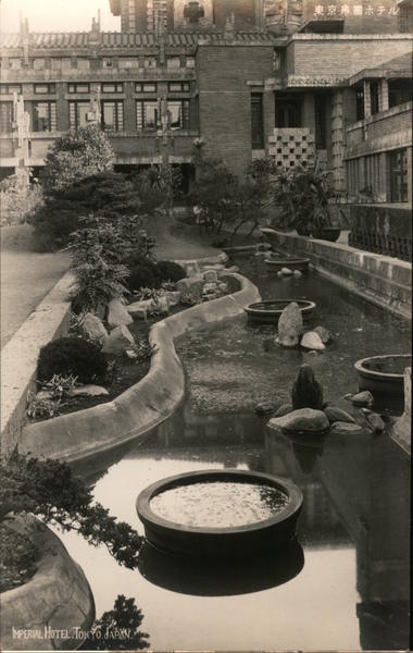 Japanese Water Garden, Imperial Hotel Tokyo