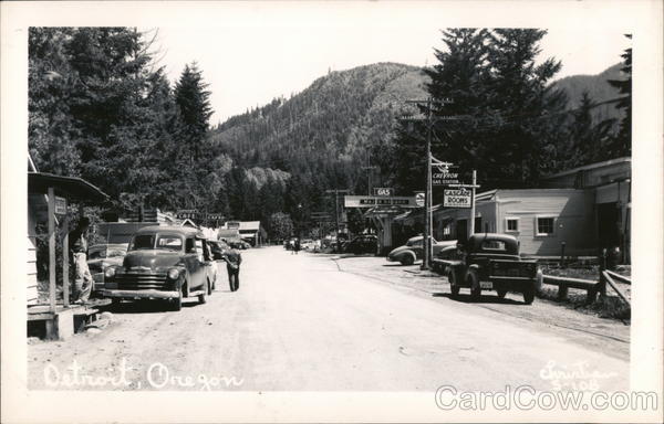 Main Street Detroit Oregon